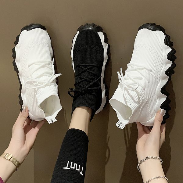 socks running shoes female 2020 spring new elastic mesh breathable thick bottom high-sneakers for women zp-283
socks running shoes female 2020 spring new elastic mesh breathable thick bottom high-sneakers for women zp-283