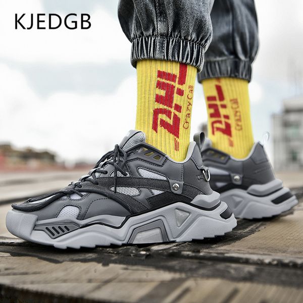 kjedgb trend new men casual shoes outdoor street fashion sneakers for men women comfortable platform chunky sneakers, Black
kjedgb trend new men casual shoes outdoor street fashion sneakers for men women comfortable platform chunky sneakers, Black