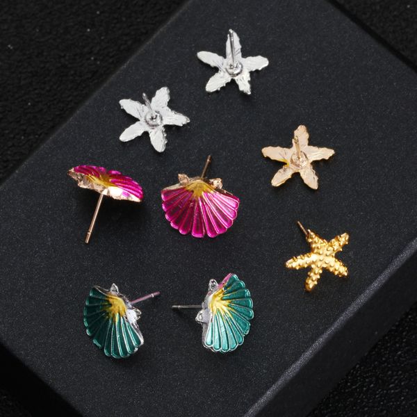 4-6pairs women crystal earrings set for women boucle d'oreille punk jewelry bohemian silver stud earring set droplets brincos, Golden;silver
4-6pairs women crystal earrings set for women boucle d'oreille punk jewelry bohemian silver stud earring set droplets brincos, Golden;silver