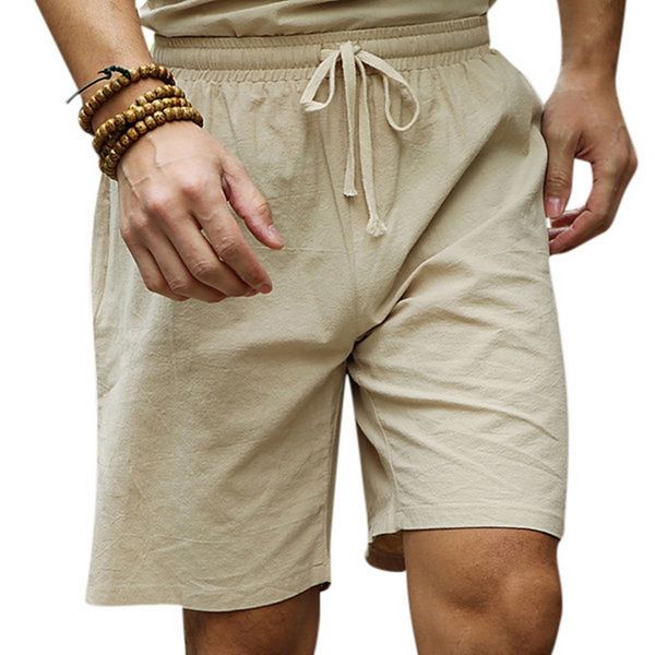 oeak men's fashion casual summer linen elastic drawstring waistband beach shorts new loose slim fit sports shorts, White;black
oeak men's fashion casual summer linen elastic drawstring waistband beach shorts new loose slim fit sports shorts, White;black