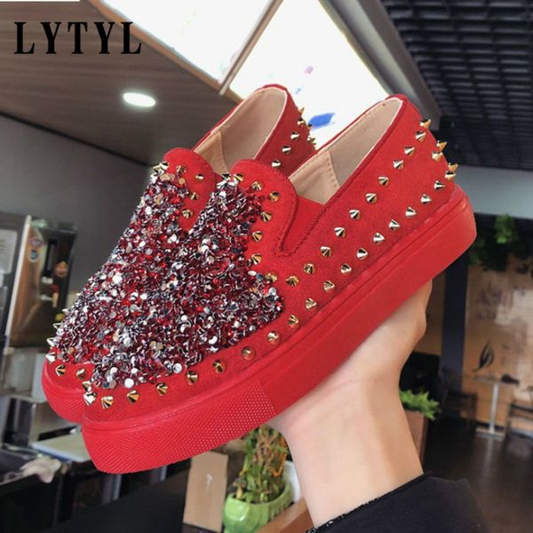 rhinestone shoes women casual flats women shoes studded flats woman rivet loafers slip on casual flat c-04, Black
rhinestone shoes women casual flats women shoes studded flats woman rivet loafers slip on casual flat c-04, Black