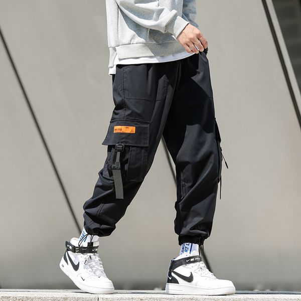 men's pants harem full length trousers men hip hop loose joggers ribbons 2021 streetwear, Black
men's pants harem full length trousers men hip hop loose joggers ribbons 2021 streetwear, Black