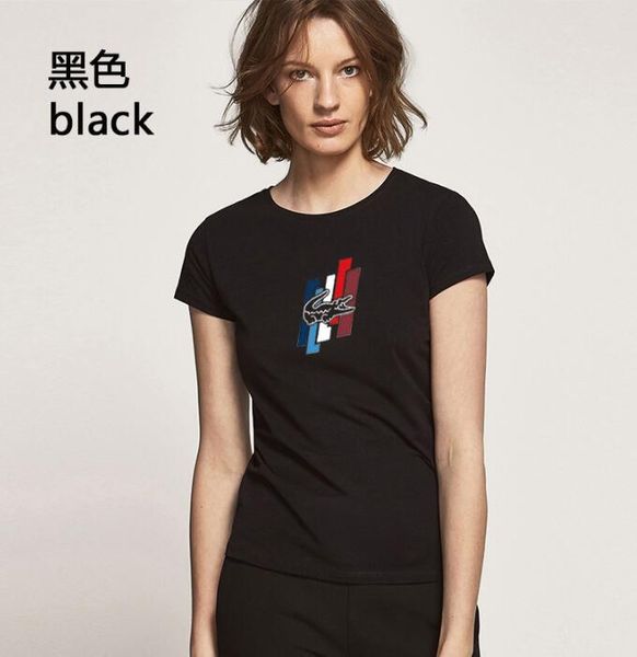 2019 ladies brand multi-color summer t-shirt embroidery craft print series.size for reference s-xl, White
2019 ladies brand multi-color summer t-shirt embroidery craft print series.size for reference s-xl, White