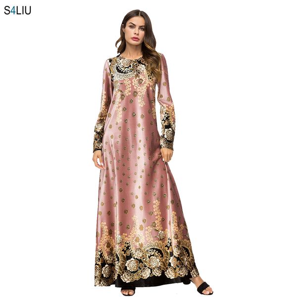 elegant women velvet maxi dress floral geometric printed dresses vestidos vintage muslim kimono casual ramadan islamic clothes, Red
elegant women velvet maxi dress floral geometric printed dresses vestidos vintage muslim kimono casual ramadan islamic clothes, Red