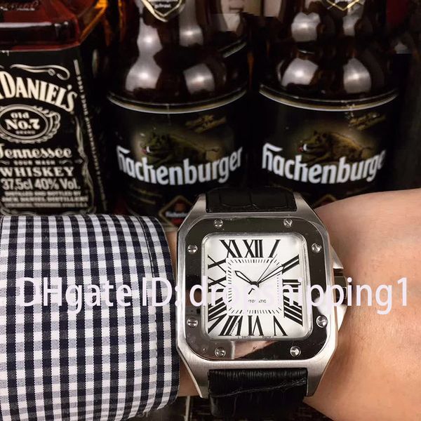 dropshipping1-mens watches 40mm stainless steel watch leather strap automatic movement mechanical gold case mens watches sports wristwatches, Slivery;brown
dropshipping1-mens watches 40mm stainless steel watch leather strap automatic movement mechanical gold case mens watches sports wristwatches, Slivery;brown