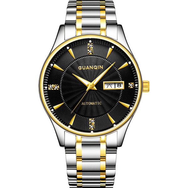 2020 guanqin gj16112 automatic watch calendar waterproof and dustproof mechanical male watch reggio masculino, Slivery;brown
2020 guanqin gj16112 automatic watch calendar waterproof and dustproof mechanical male watch reggio masculino, Slivery;brown