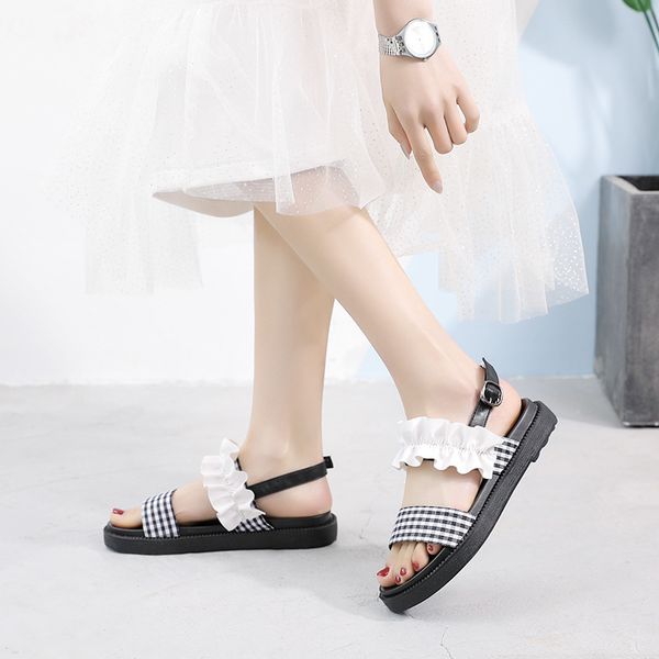 sandals women summer beach flats casual wedges shoes woman gladiator plus size flatform sandalias mujer sapato feminine d774, Black
sandals women summer beach flats casual wedges shoes woman gladiator plus size flatform sandalias mujer sapato feminine d774, Black