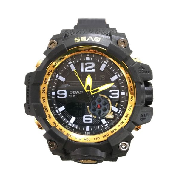 reloj digital hombre men sport watches 30m waterproof led digital dual movement electronics watch men montre homme 2018, Slivery;brown
reloj digital hombre men sport watches 30m waterproof led digital dual movement electronics watch men montre homme 2018, Slivery;brown