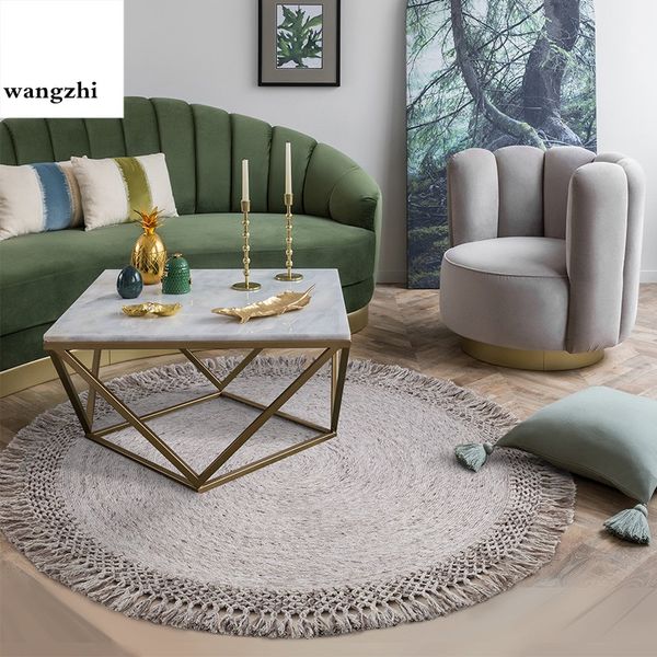 carpets living room round carpet nordic style bedroom wool mat hand-woven ins for girl dressing table
carpets living room round carpet nordic style bedroom wool mat hand-woven ins for girl dressing table