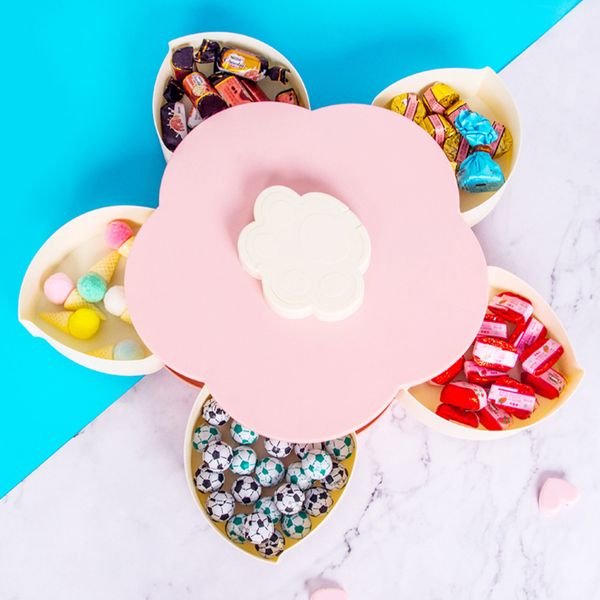 container organizer cartoon double layer fruit rotating living room petal deskflower shape candy box nuts plate
container organizer cartoon double layer fruit rotating living room petal deskflower shape candy box nuts plate