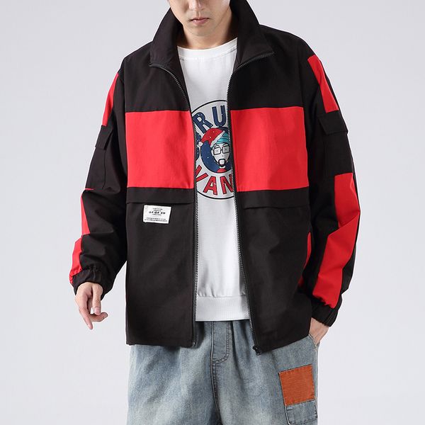 mens oversized jacket japanese streetwear patchwork color bomber jackets male casual loose cargo windbreaker plus size 5xl, Black;brown
mens oversized jacket japanese streetwear patchwork color bomber jackets male casual loose cargo windbreaker plus size 5xl, Black;brown
