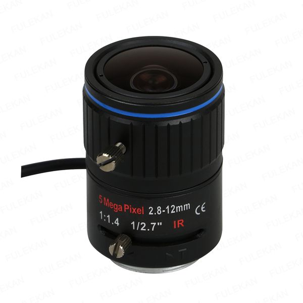5.0 megapixel hd cctv lens 2.8-12mm, 1/2.7" varifocal auto iris lens ,cs mount metal lens for surveillance cameras 5mp
5.0 megapixel hd cctv lens 2.8-12mm, 1/2.7" varifocal auto iris lens ,cs mount metal lens for surveillance cameras 5mp