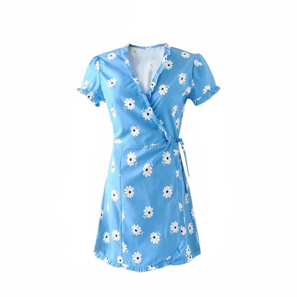 summer lady v-neck floral print chiffon short sleeves dresses hem folds ruffles elegant casual beach mini dress, Black;gray
summer lady v-neck floral print chiffon short sleeves dresses hem folds ruffles elegant casual beach mini dress, Black;gray