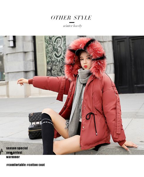 2019 winter warm women coats hooded cotton coats thick zipper frontfly 4 color with pockets j9547-496s-e, Black
2019 winter warm women coats hooded cotton coats thick zipper frontfly 4 color with pockets j9547-496s-e, Black