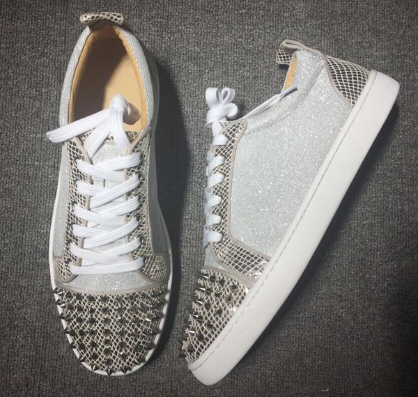 fashion designer spikes flats shoes red bottom shoes for women mens luxury party lovers genuine leather sneakers w03 size:35-47, Black
fashion designer spikes flats shoes red bottom shoes for women mens luxury party lovers genuine leather sneakers w03 size:35-47, Black