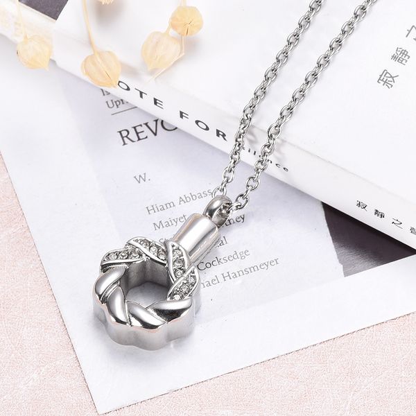 new-2231 crystal flower cremation jewelry hold loved ones ashes keepsake cremation urn necklace for human/ animal, Silver
new-2231 crystal flower cremation jewelry hold loved ones ashes keepsake cremation urn necklace for human/ animal, Silver