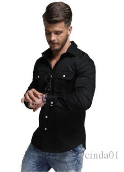 2019 new men style pure color long sleeve casual spring and summer time designed stylish men blouse, White;black
2019 new men style pure color long sleeve casual spring and summer time designed stylish men blouse, White;black