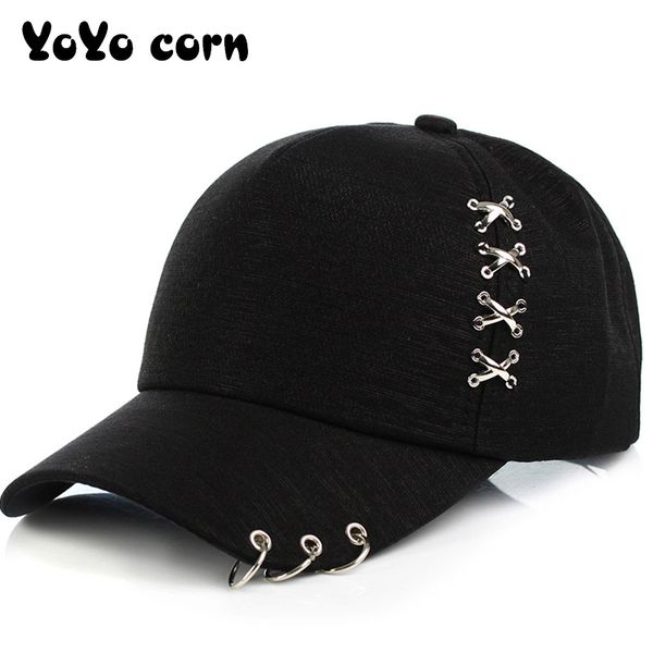 yoyocorn punk gorras bone masculino feminino beisbol hip hop baseball caps creative creative piercing ring baseball cap, Blue;gray
yoyocorn punk gorras bone masculino feminino beisbol hip hop baseball caps creative creative piercing ring baseball cap, Blue;gray