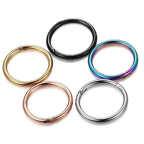 1pc titanium hinged segment nose ring nipple ear cartilage tragus helix lip piercing fashion jewelry, Slivery;golden
1pc titanium hinged segment nose ring nipple ear cartilage tragus helix lip piercing fashion jewelry, Slivery;golden