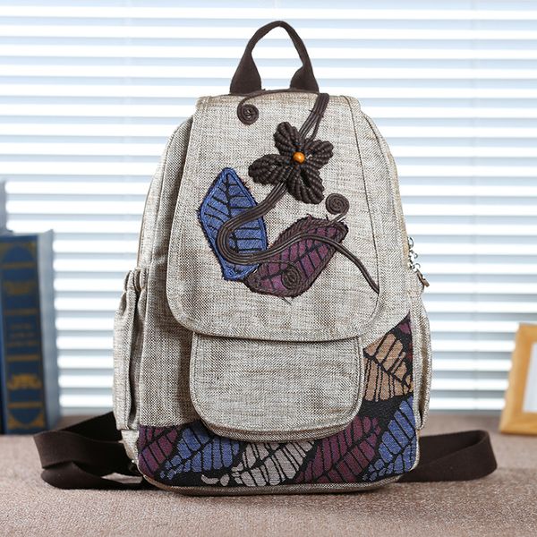 national style backpack female bag large capacity backpack literary small travel bag female
national style backpack female bag large capacity backpack literary small travel bag female