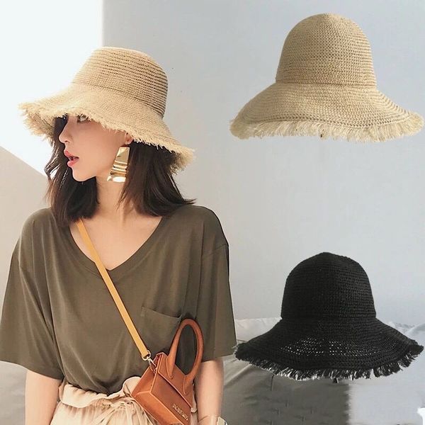 sydney straw knitted screen straw wavy beach foldable sun children's summer sun hat knitted hat, Blue;gray
sydney straw knitted screen straw wavy beach foldable sun children's summer sun hat knitted hat, Blue;gray