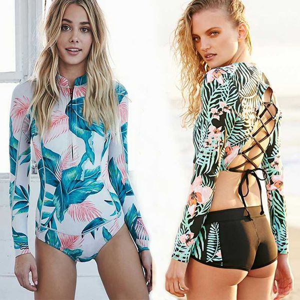 2020 long sleeves one piece swimsuit printed surfing suit female swimwear bodysuit bathing suit women monokin beach swimsuit, White;black
2020 long sleeves one piece swimsuit printed surfing suit female swimwear bodysuit bathing suit women monokin beach swimsuit, White;black