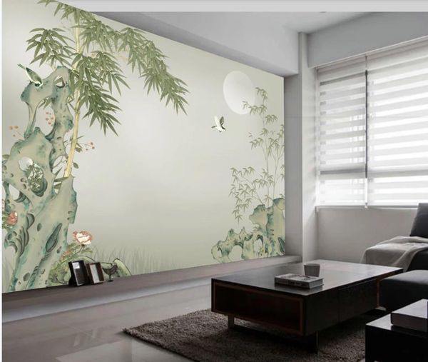new chinese style hand-painted flowers and birds background wall decoration painting 3d stereoscopic wallpaper
new chinese style hand-painted flowers and birds background wall decoration painting 3d stereoscopic wallpaper