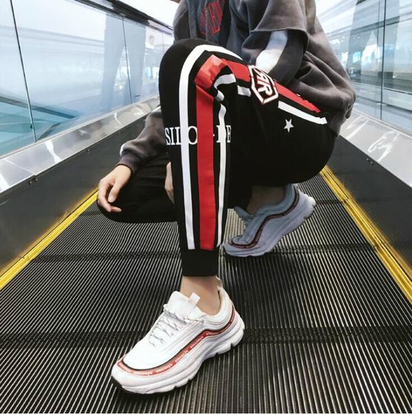 new designer pants for mens trousers spring autumn high street sports pants with letter casual fashion mens capris trousers size m-4xl, Black
new designer pants for mens trousers spring autumn high street sports pants with letter casual fashion mens capris trousers size m-4xl, Black