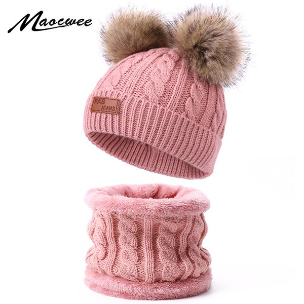 two pieces hat scarf set beanie cap children's hats girls caps fake ball pompon keep warm winter knitted skullies kids bone, Blue;gray
two pieces hat scarf set beanie cap children's hats girls caps fake ball pompon keep warm winter knitted skullies kids bone, Blue;gray