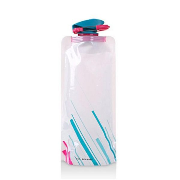 2pcs 700ml outdoor folding water bag travel cycling sport hiking portable bag camping water bottle kettle travel supplies
2pcs 700ml outdoor folding water bag travel cycling sport hiking portable bag camping water bottle kettle travel supplies