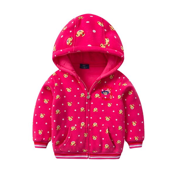 children's cotton wear girls autumn and winter baby bear childrenswear women's thick coat printed padded hooded cotton-padded ja, Blue;black
children's cotton wear girls autumn and winter baby bear childrenswear women's thick coat printed padded hooded cotton-padded ja, Blue;black