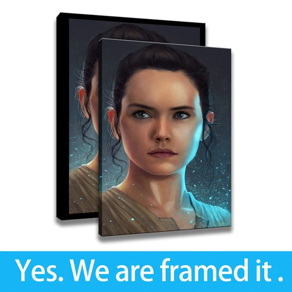 living room decor rey art role wars classic poster hd prints on canvas - ready to hang - framed
living room decor rey art role wars classic poster hd prints on canvas - ready to hang - framed