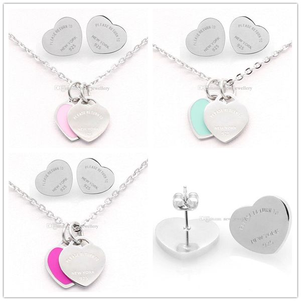 silver color titanium stainless steel letter t double heart earrings necklace for women lady fashion love wedding brand jewelry set
silver color titanium stainless steel letter t double heart earrings necklace for women lady fashion love wedding brand jewelry set