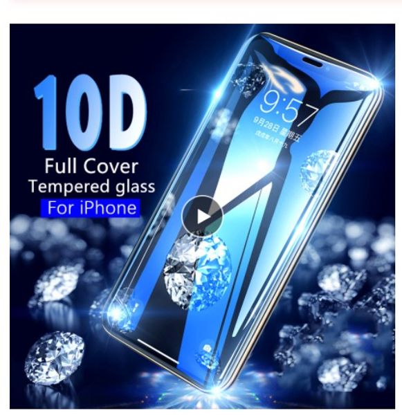 10d full curved edge tempered glass for iphone 11pro max 11 8 plus screen protector for iphone x xr xs max film
10d full curved edge tempered glass for iphone 11pro max 11 8 plus screen protector for iphone x xr xs max film