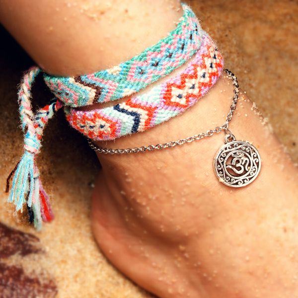 3 шт. / лот новый boho ручной плетеный веревка браслеты для женщин ювелирные изделия ноги богемия плетение цепи ноги браслет ноги бижутерия, Red;blue
3 шт. / лот новый boho ручной плетеный веревка браслеты для женщин ювелирные изделия ноги богемия плетение цепи ноги браслет ноги бижутерия, Red;blue