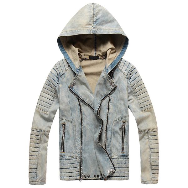 fashion men denim extended jacket longline hip hop streetwear slim men women clothes harajuku rock t shirt jackets coats, Black;brown
fashion men denim extended jacket longline hip hop streetwear slim men women clothes harajuku rock t shirt jackets coats, Black;brown