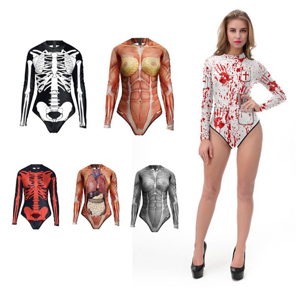 scary costume halloween for women ghost skeleton swimsuit muscle with blood cosplay zentai jumpsuit day dead bodysuit, Black;red
scary costume halloween for women ghost skeleton swimsuit muscle with blood cosplay zentai jumpsuit day dead bodysuit, Black;red