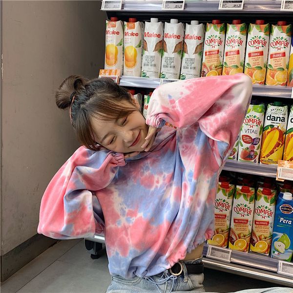 women hoodies thin tie-dye hoodie loose hooded short fashion casual sweatshirt pullover long sleeve size, Black
women hoodies thin tie-dye hoodie loose hooded short fashion casual sweatshirt pullover long sleeve size, Black