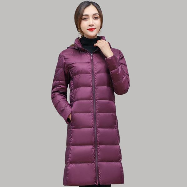 white duck down coats women fashion warm medium and long section down coats 2019 winter new casual hooded jacket, Black
white duck down coats women fashion warm medium and long section down coats 2019 winter new casual hooded jacket, Black