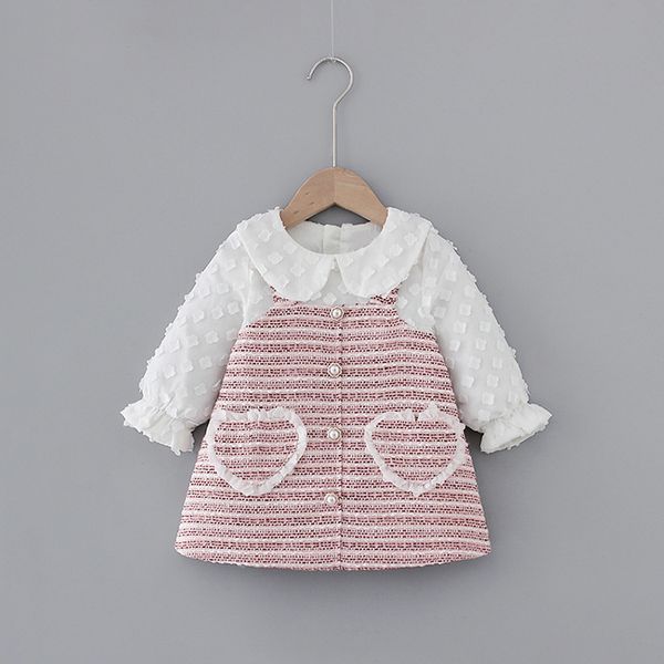 spring autumn baby girls infants ruffles sweet knit knitwear patchwork long sleeve dress for girls princess kids clothes 1-5y t200417, Red;yellow
spring autumn baby girls infants ruffles sweet knit knitwear patchwork long sleeve dress for girls princess kids clothes 1-5y t200417, Red;yellow