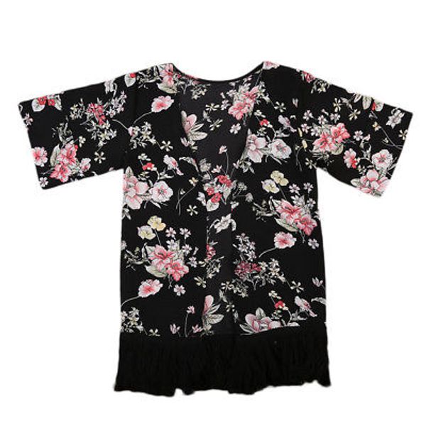 summer kids toddler child girl thin floral tassel cardigan sunsuit outfits cover kimono long sleeve clothing, Blue;gray
summer kids toddler child girl thin floral tassel cardigan sunsuit outfits cover kimono long sleeve clothing, Blue;gray
