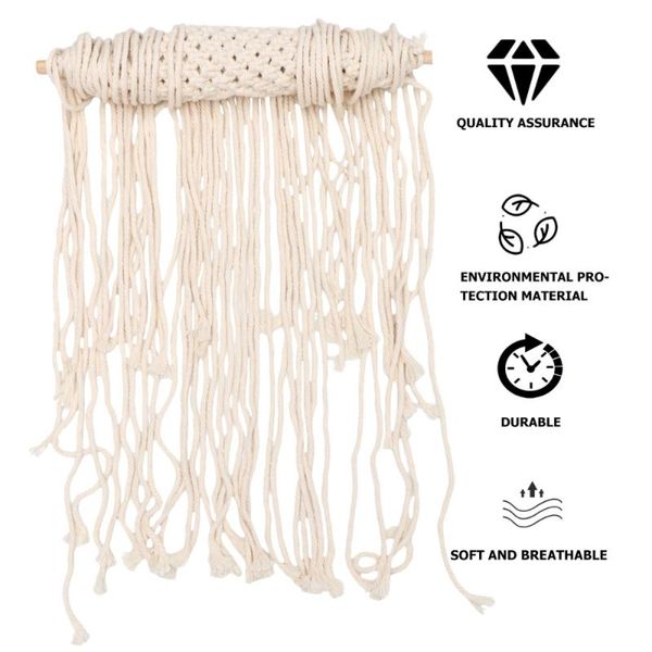 hand knitting tassel tapestry cotton rope wall decor hanging crafts for bedroom living room
hand knitting tassel tapestry cotton rope wall decor hanging crafts for bedroom living room