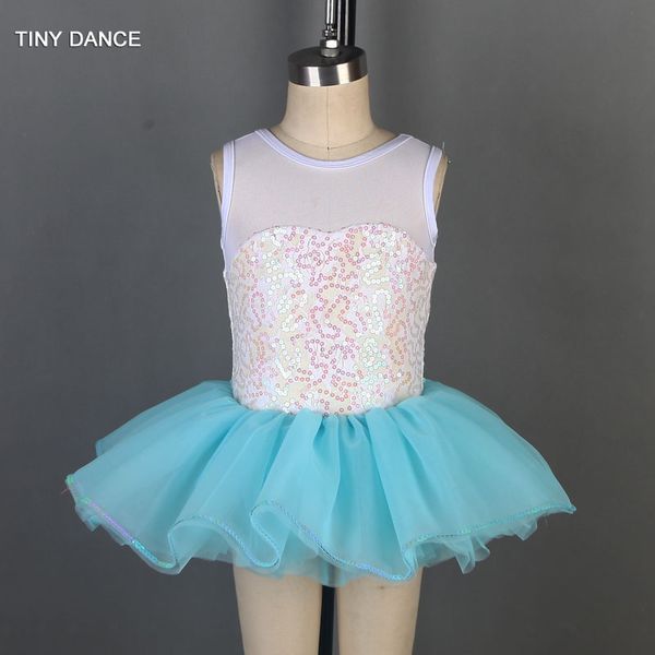 white sequin lace and mesh tank leotard bodice with layer of blue tulle tutu for kids stage performance ballet dance tutus 19803, Black;red
white sequin lace and mesh tank leotard bodice with layer of blue tulle tutu for kids stage performance ballet dance tutus 19803, Black;red