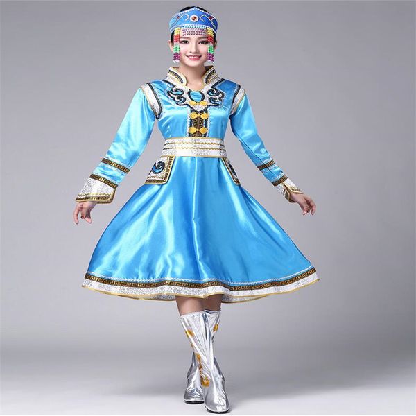 stage wear dance outfit mongolian traditional clothes national of china clothing costume ethnic chinese folk, Black;red
stage wear dance outfit mongolian traditional clothes national of china clothing costume ethnic chinese folk, Black;red