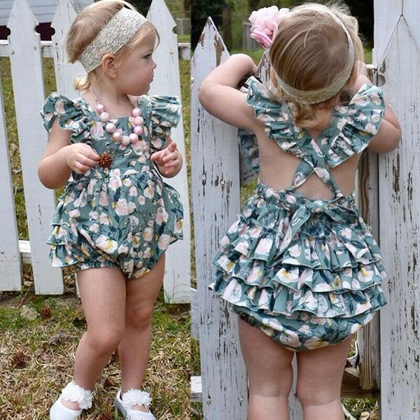 0-24m infant toddlers girl floral romper jumpsuit bodysuit cotton clothes outfit, Blue
0-24m infant toddlers girl floral romper jumpsuit bodysuit cotton clothes outfit, Blue