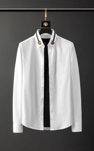 ww5832 fashion men's shirts 2020 runway luxury european design party style men's clothing, White;black
ww5832 fashion men's shirts 2020 runway luxury european design party style men's clothing, White;black