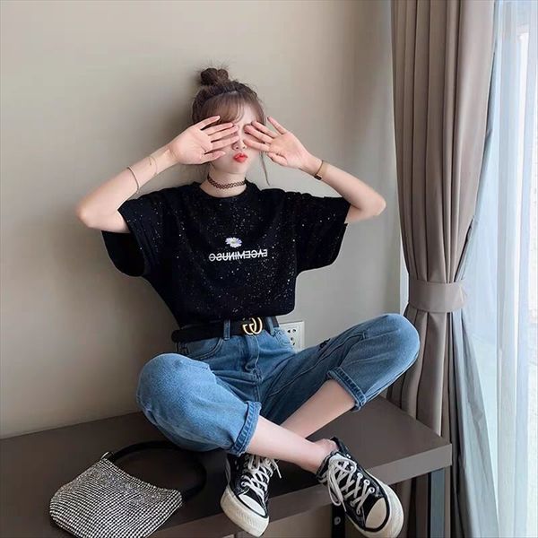 women's modal t-shir embroidery large size t-shir 2020 super fire daisy embroidered loose short sleeve t, White
women's modal t-shir embroidery large size t-shir 2020 super fire daisy embroidered loose short sleeve t, White