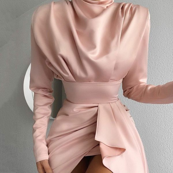 deat 2020 spring new arrivals turtleneck long sleeve ruffles high waist pink slim short mini irregular dress women mi789, Black;gray
deat 2020 spring new arrivals turtleneck long sleeve ruffles high waist pink slim short mini irregular dress women mi789, Black;gray