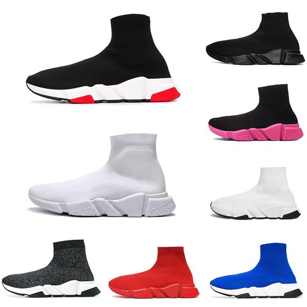 wholesale designer shoes speed sock sneaker stretch mesh high boots for mens womens black white red glitter runner flat trainers us 5-12
wholesale designer shoes speed sock sneaker stretch mesh high boots for mens womens black white red glitter runner flat trainers us 5-12