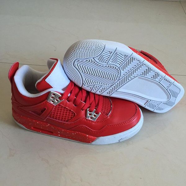 new release 4 fire red white spray point pure platinum women basketball shoes fashion womens designer brand luxury sports sneakers with box, White;red
new release 4 fire red white spray point pure platinum women basketball shoes fashion womens designer brand luxury sports sneakers with box, White;red